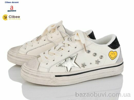 Clibee-Doremi 1836A-39 white-silver, 870.00, 6, 32-37