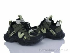 Clibee-ShoSho G574-1 black-khaki, 13.50, 6, 27-31