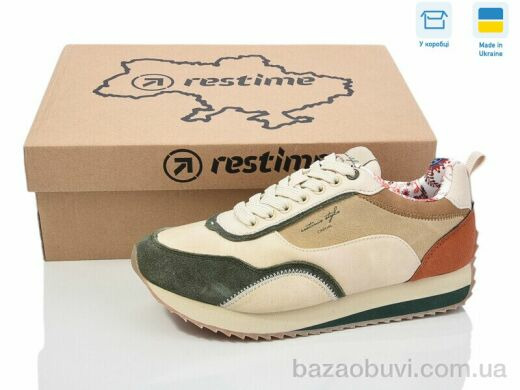 Restime JW024373 beige-khaki, 19.12, 8, 36-41