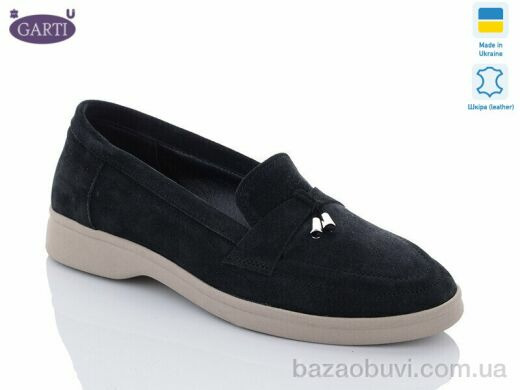 Garti 401 чорний замш-беж, 880.00, 6, 36-40