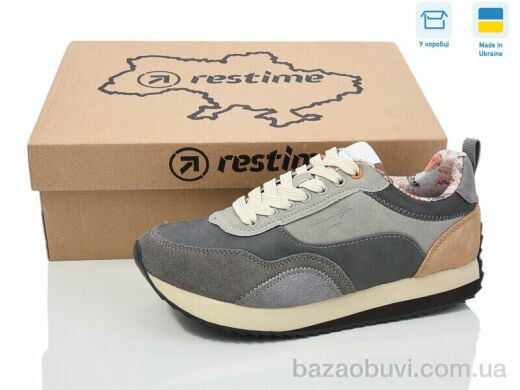 Restime JW024373 grey, 19.12, 8, 36-41