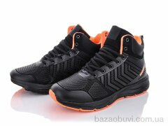 Ok Shoes 1037 black-orange, 860.00, 12, 41-46