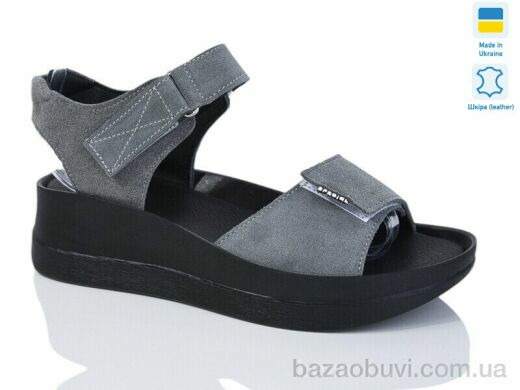 Sali 1707-2 т.сірий з чор-п., 480.00, 6, 37-41