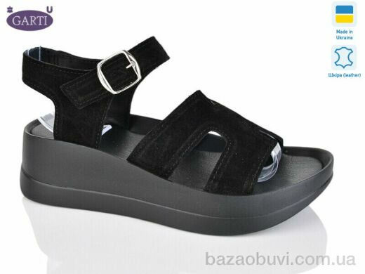 Garti 2394 чорний замш, 530.00, 6, 36-40