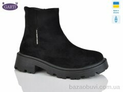 Garti 346 чорний замш, 890.00, 6, 36-40