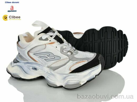 Clibee-Doremi AD23881-2 white-black, 1270.00, 5, 36-40