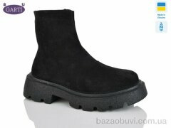 Garti 6725 чорний замш, 980.00, 6, 36-40