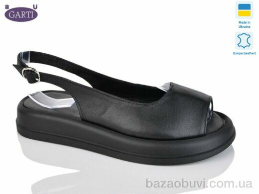 Garti 416 чорна шкіра, 540.00, 6, 36-40