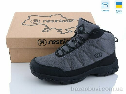 Restime PMZ23566 d.grey-black, 23.10, 8, 41-45
