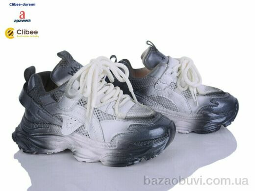 Clibee-Doremi AD606-1 white-black, 900.00, 7, 31-37