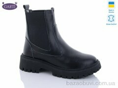 Garti 361 чорна шкіра хутро, 850.00, 6, 36-40