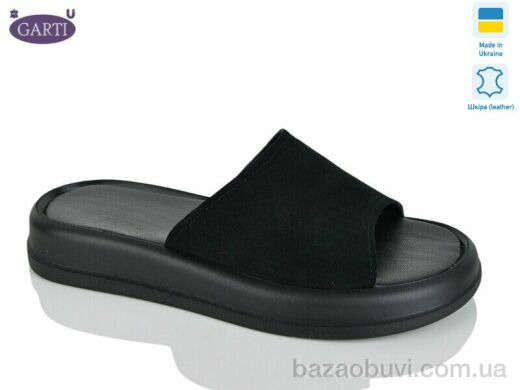 Garti 0197 чорний замш, 490.00, 6, 36-40