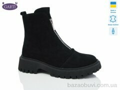 Garti 305 чорний замш байка, 980.00, 6, 36-40