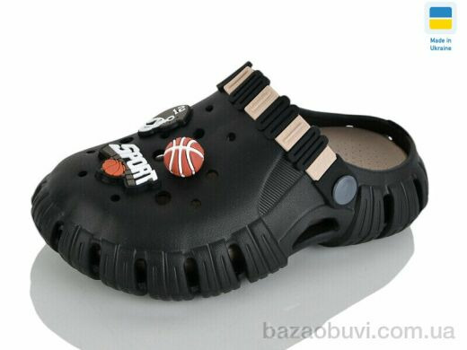 Progress Гіпаніс Д012 чорно-т.бежевий, 180.00, 6, 30-35