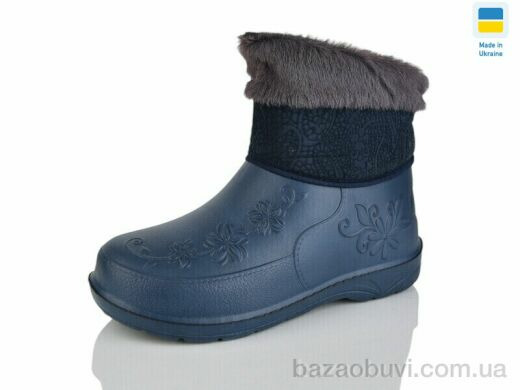 SANLIN Чобіт жін.опушка т.синій, 225.00, 8, 38-41