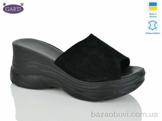 Garti 525 чорний замш, 400.00, 6, 36-40