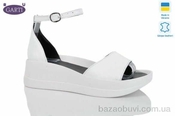 Garti 0199 біла шкіра, 490.00, 6, 36-40