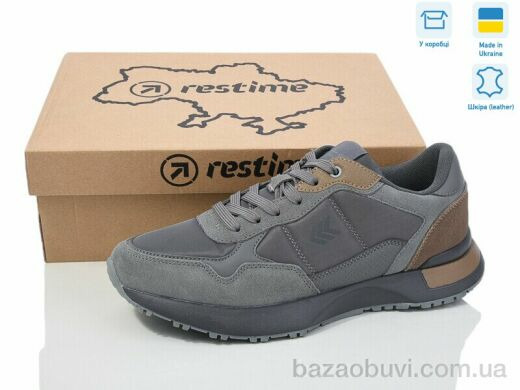 Restime JM024369 grey, 22.80, 8, 41-45