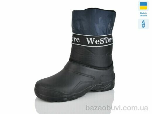 SANLIN Чобіт жін.замок Westore чорний, 260.00, 8, 37-41