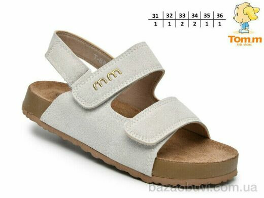TOM.M T68063 grey, 520.00, 8, 31-36