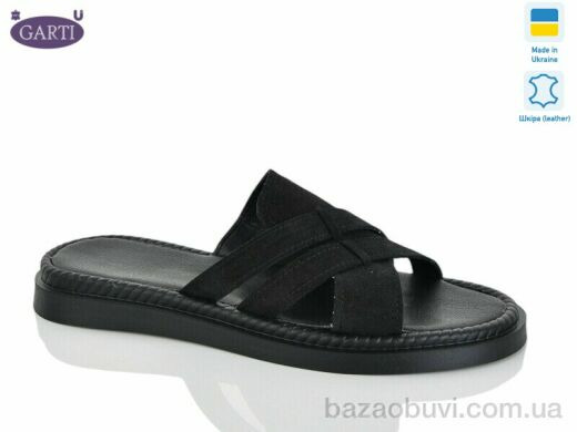 Garti 3174 чорний замш, 380.00, 6, 36-40