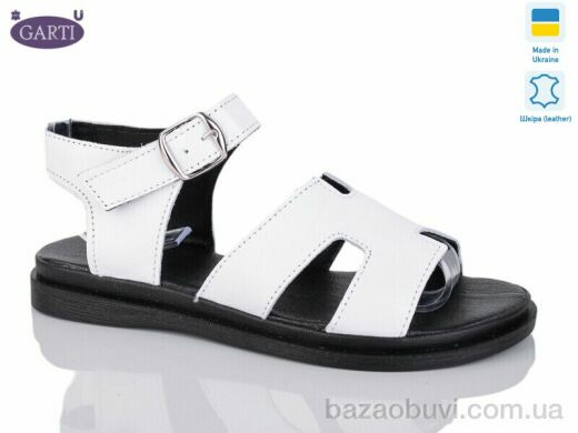 Garti 0194 біла шкіра, 450.00, 6, 36-41