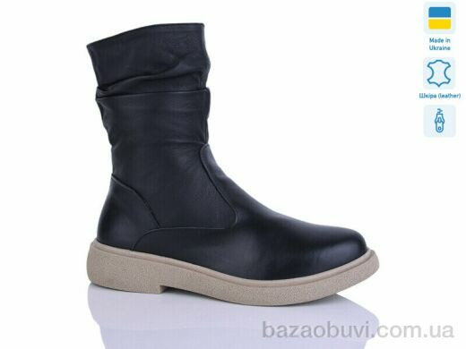 Sali 19 чорний к беж-п.зима, 1100.00, 6, 37-41