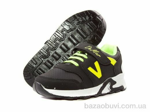 DeMur 125-19-black-lime-old, 245.00, 8, 31-35
