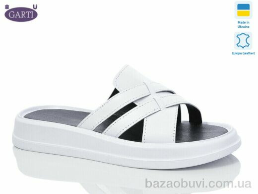 Garti 0174 біла шкіра, 580.00, 6, 36-40