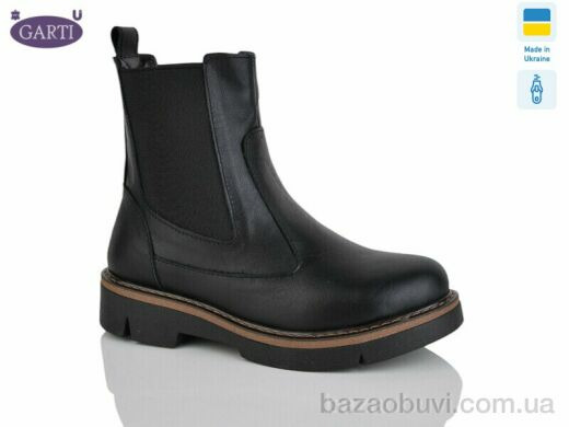 Garti 366 чорна шкіра, 890.00, 6, 36-40