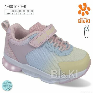 Ok Shoes A-B01039-B LED, 260.00, 8, 23-28