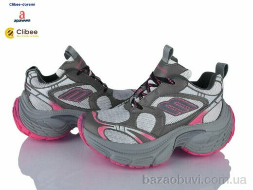Clibee-Doremi AD23991-2 grey-pink, 1320.00, 6, 35-40