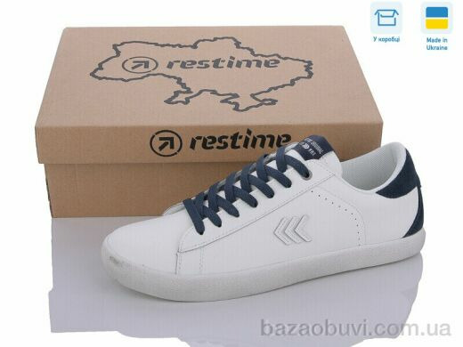 Restime JMB24037 white-navy, 11.96, 8, 41-46