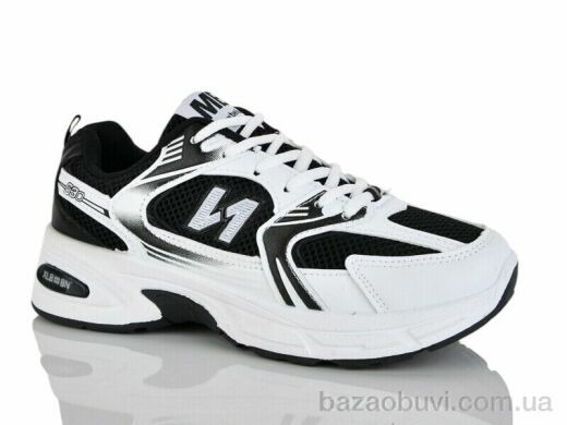 Ok Shoes YB079-3 white-black, 690.00, 8, 36-41