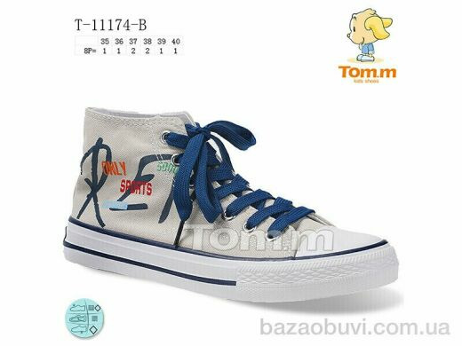 TOM.M T-11174-B, 200.00, 8, 35-40