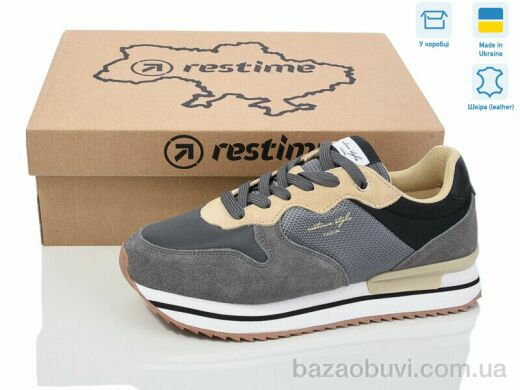 Restime JW024034 grey, 22.20, 8, 36-41