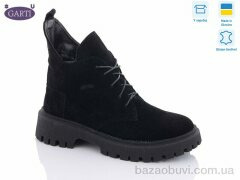 Garti 398 чорний замш хутро, 850.00, 6, 36-40