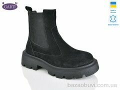 Garti 367 чорний замш байка, 980.00, 6, 36-40