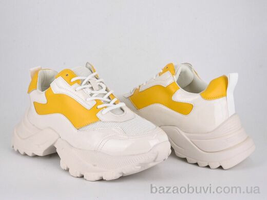 Violeta 166-12 white-yellow, 220.00, 8, 36-41
