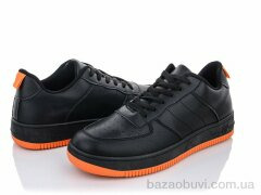 Ok Shoes 104-1 black-orange, 390.00, 8, 41-45