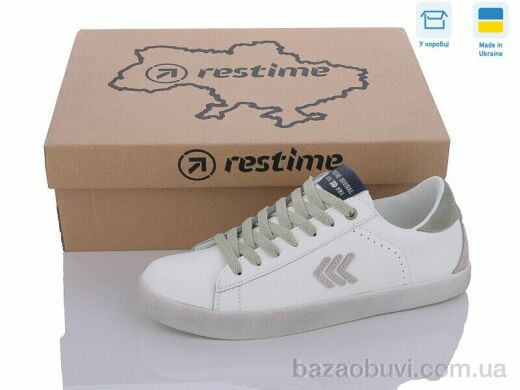 Restime JWB24037 white-olive, 11.56, 8, 36-41