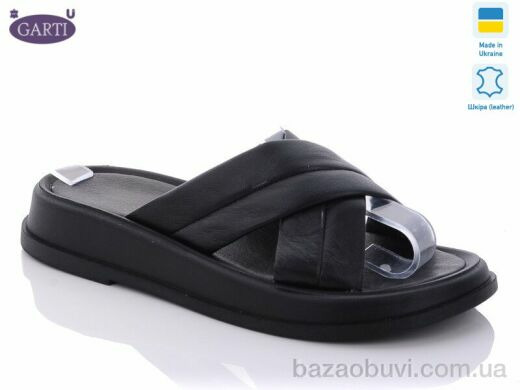 Garti 0112 чёрная кожа, 380.00, 6, 36-40