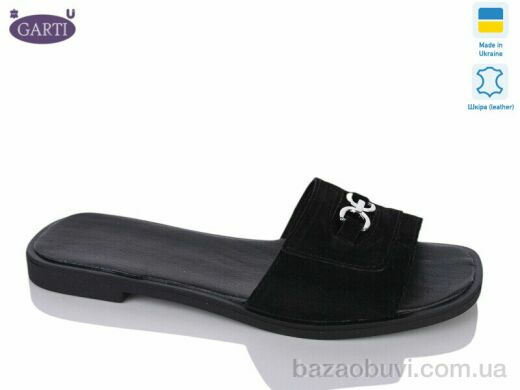 Garti 44 чорний замш, 530.00, 6, 36-40