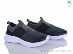 Clibee-ShoSho LC1179-2 grey-black, 13.00, 6, 33-38