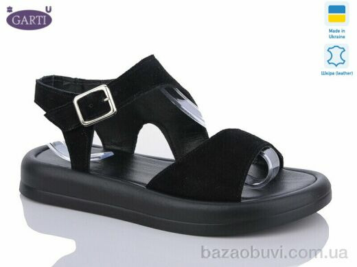 Garti 0138 чорний замш, 580.00, 6, 36-40