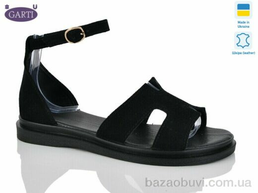 Garti 0192 чорний замш, 490.00, 6, 36-40