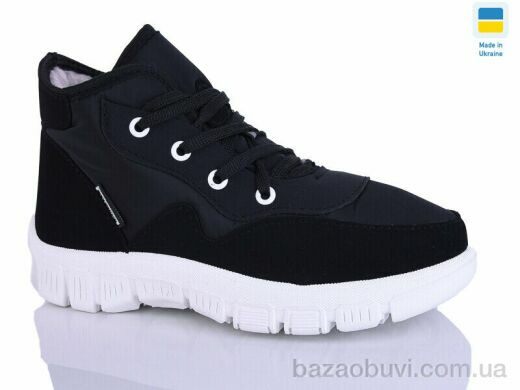 DeMur 1112 чорний біла підошва, 295.00, 6, 36-41