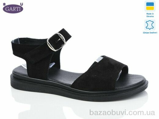 Garti 140 чорний замш, 490.00, 6, 36-40