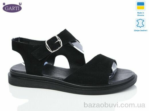 Garti 138 чорний замш, 460.00, 6, 36-40