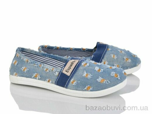 Selena Еспадриль синій, 55.00, 6, 36-40